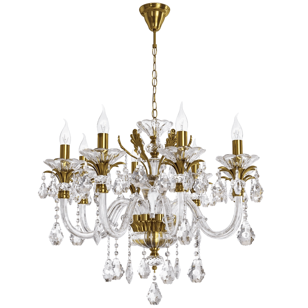 CRYSTAL LUX - Pendant lamp Alicante SP8 3D Model