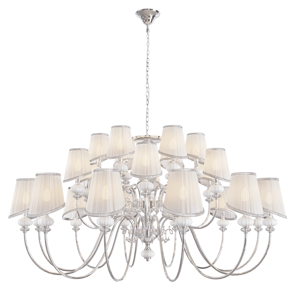 CRYSTAL LUX - Pendant lamp Alma SP12+6 3D Model