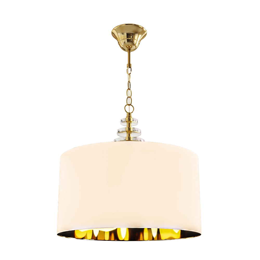 CRYSTAL LUX - Pendant lamp Armando SP4 Gold 3D Model