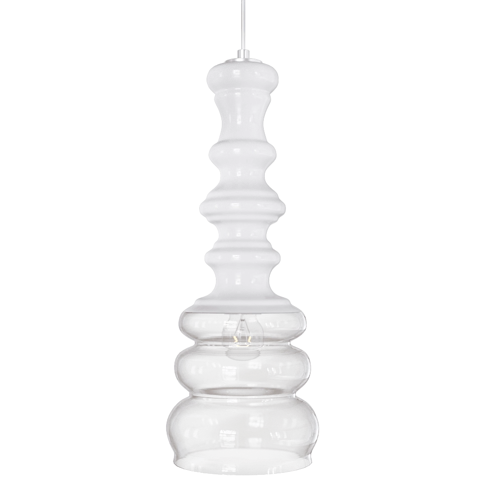 CRYSTAL LUX - Pendant lamp Bell SP1 White 3D Model