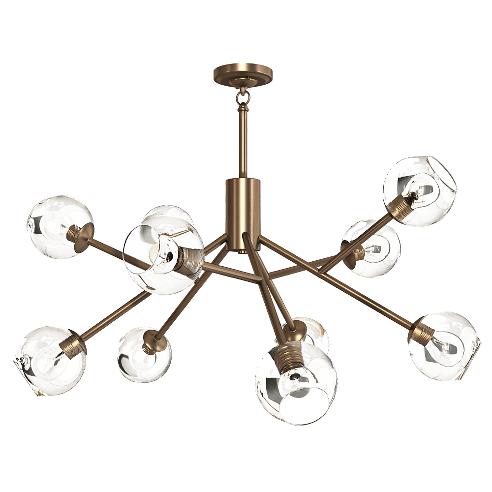 CRYSTAL LUX - Pendant lamp Bueno PL10 3D Model