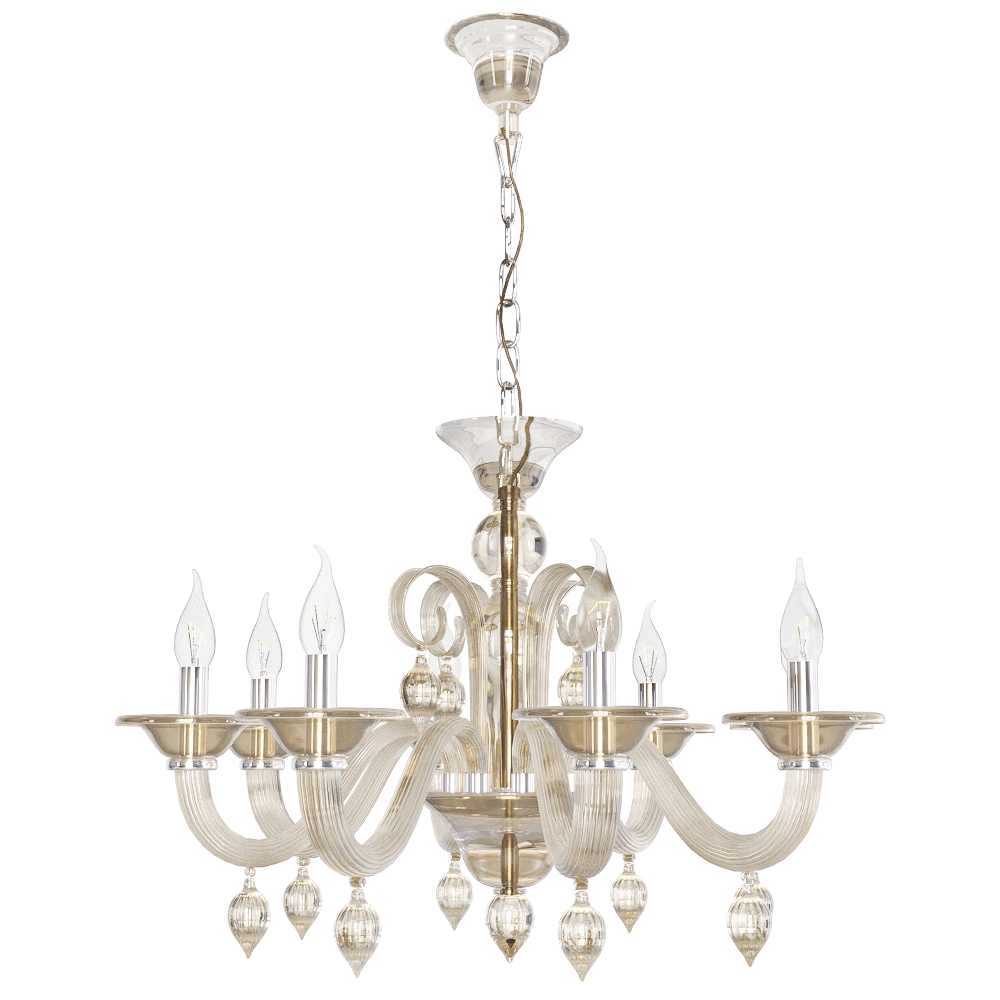 CRYSTAL LUX - Pendant lamp Caetano SP8 3D Model