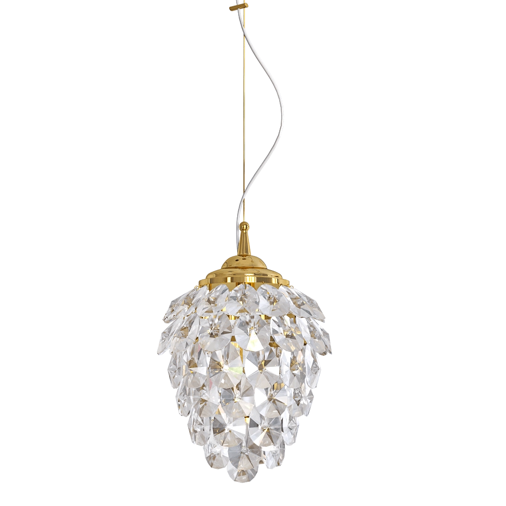 CRYSTAL LUX - Pendant lamp Charme SP1+1 lED 3 3D Model