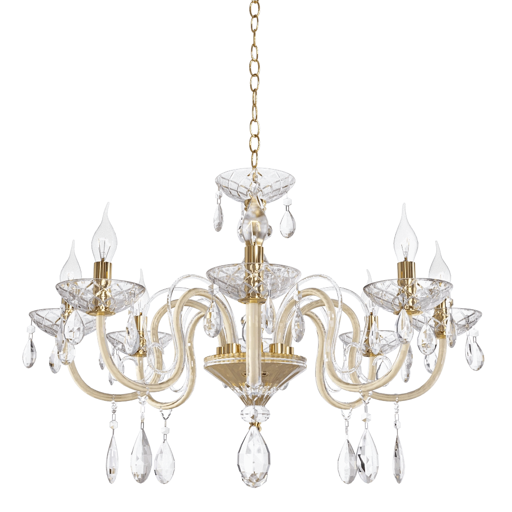 CRYSTAL LUX - Pendant lamp Dalia SP8 3D Model