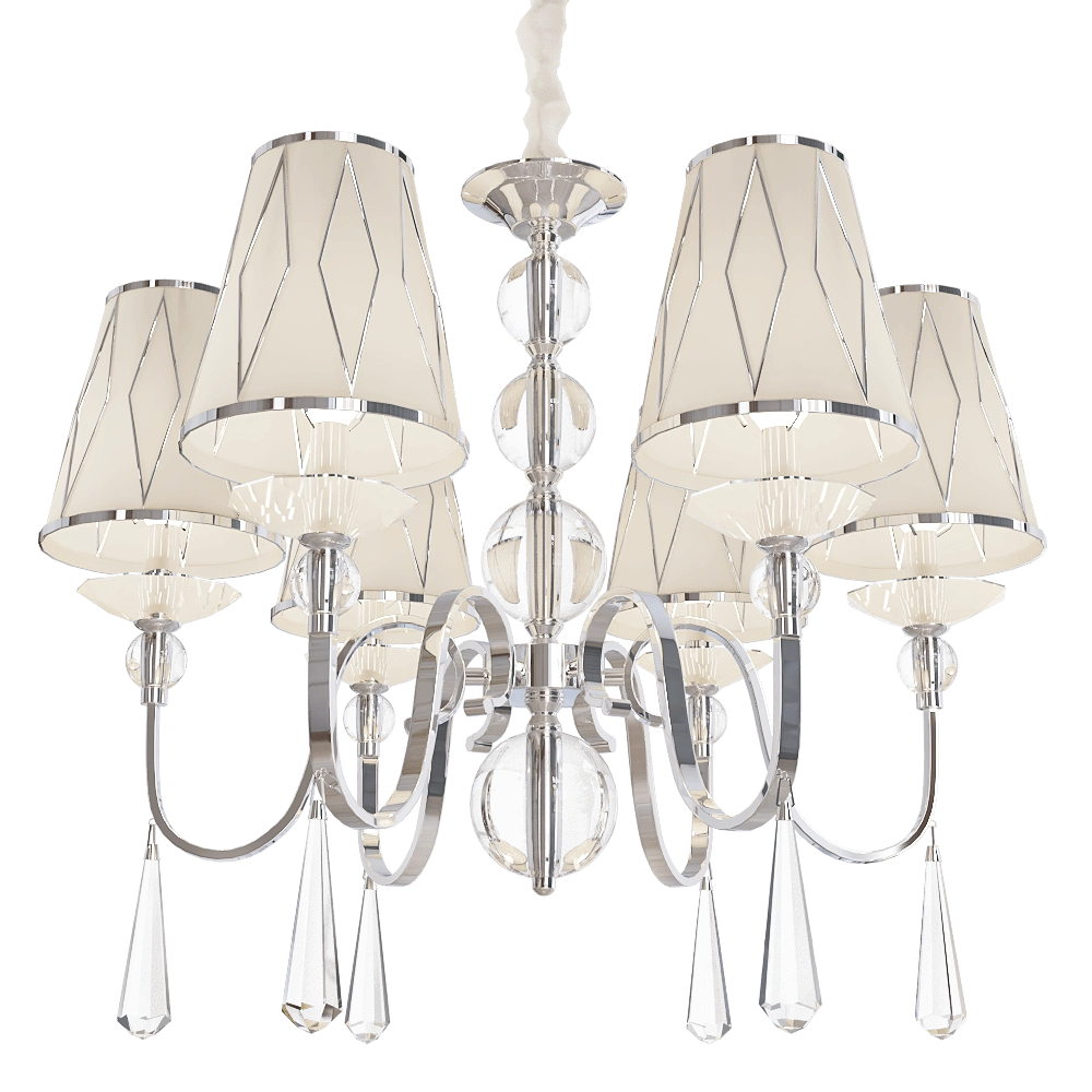 CRYSTAL LUX - Pendant lamp Dandy SP6 3D Model