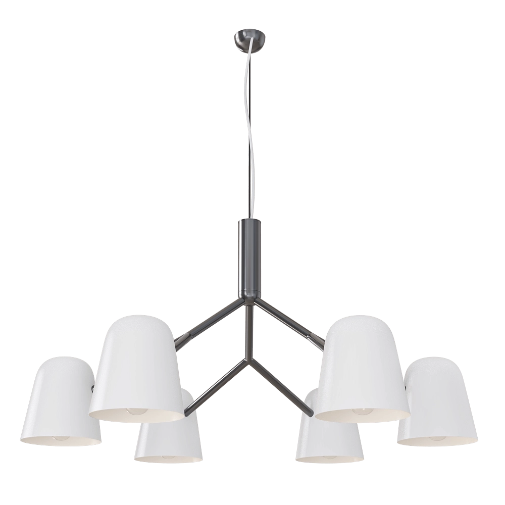 CRYSTAL LUX - Pendant lamp Enrique SP6 3D Model