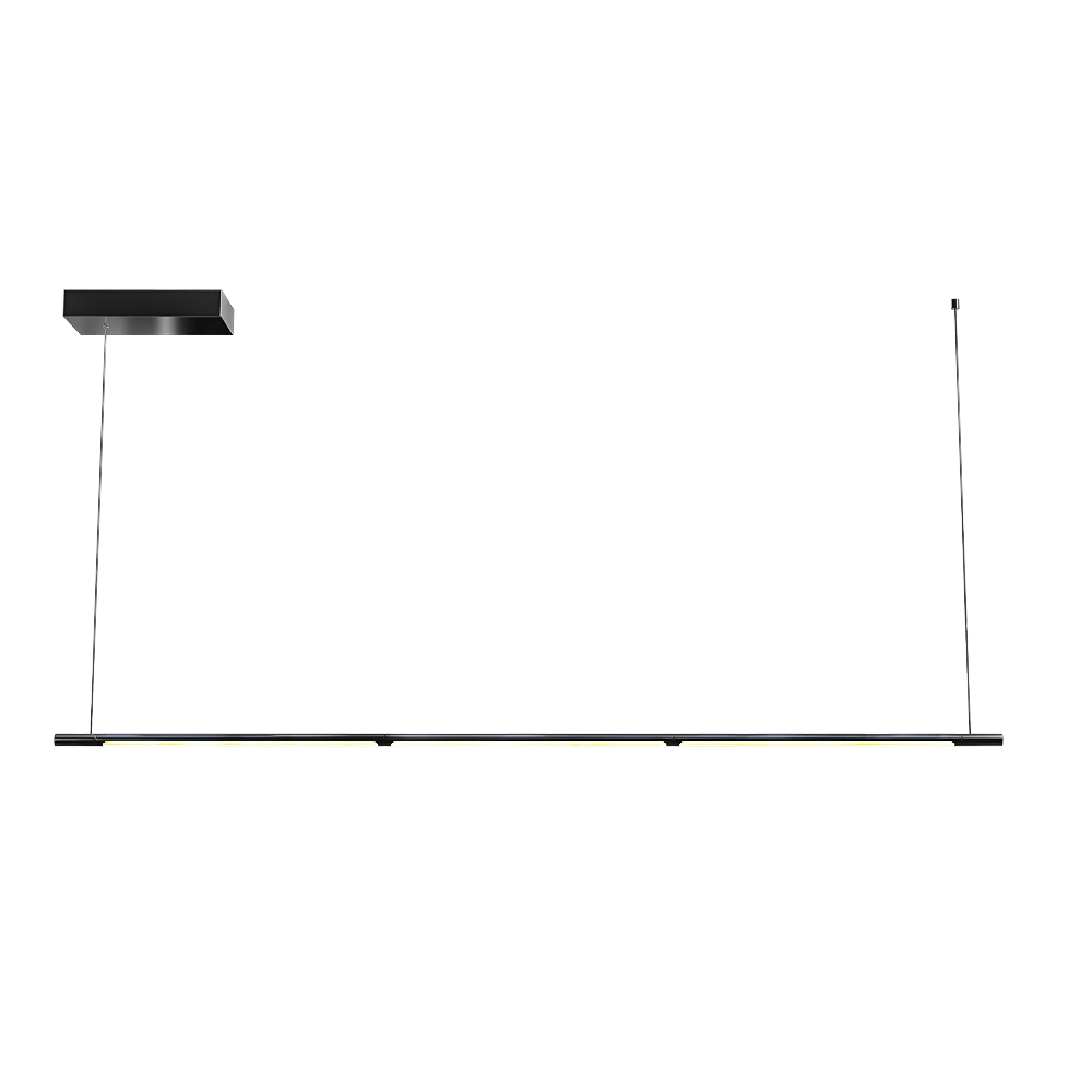 CRYSTAL LUX - Pendant lamp Largo SP33W L1770 black 3D Model