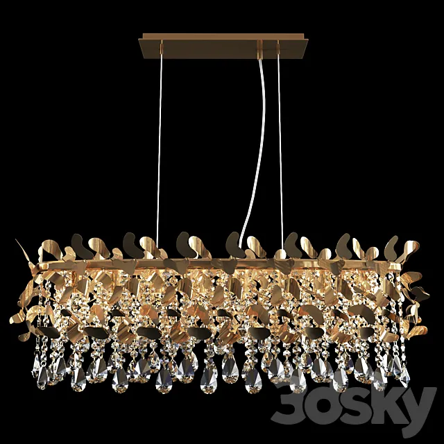 Crystal lux ROMEO SP8 GOLD lamp 3D Model