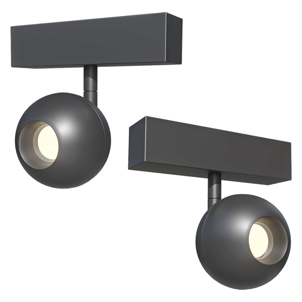 CRYSTAL LUX - Track lamp CLT 0.33 005 12W BL 4000K 3D Model