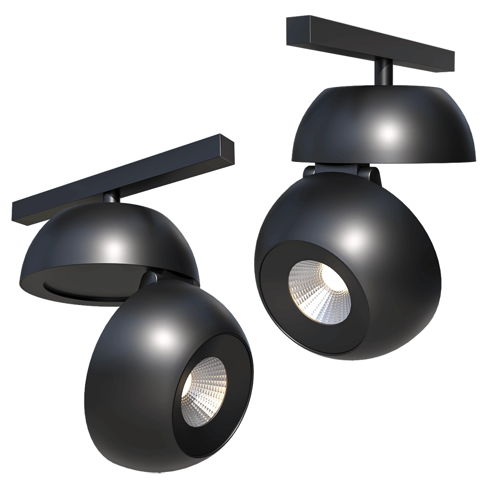 CRYSTAL LUX - Track lamp CLT 0.33 011 7W BL-BL 4000K 3D Model