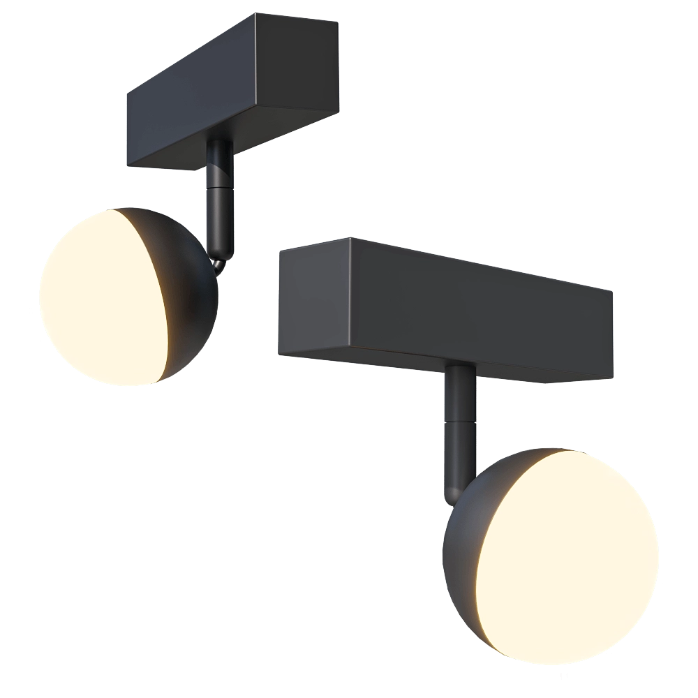 CRYSTAL LUX - Track light CLT 0.33 007 7W BL 4000K 3D Model