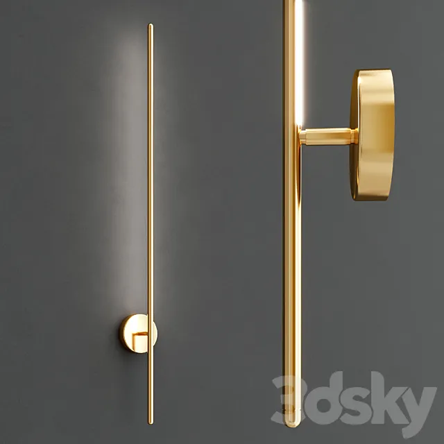 CRYSTAL LUX VERDE wall lamp 3D Model