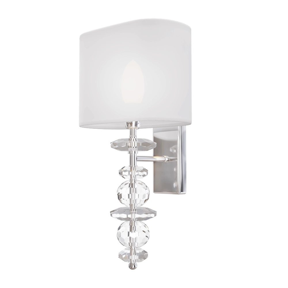 CRYSTAL LUX - Wall lamp Armando AP1.2 Chrome 3D Model