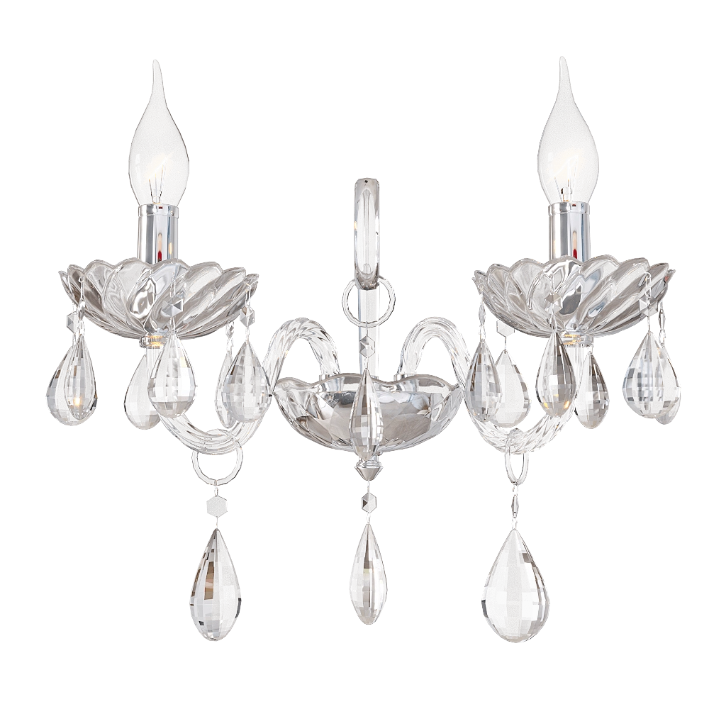 CRYSTAL LUX - Wall lamp Cove AP2 3D Model