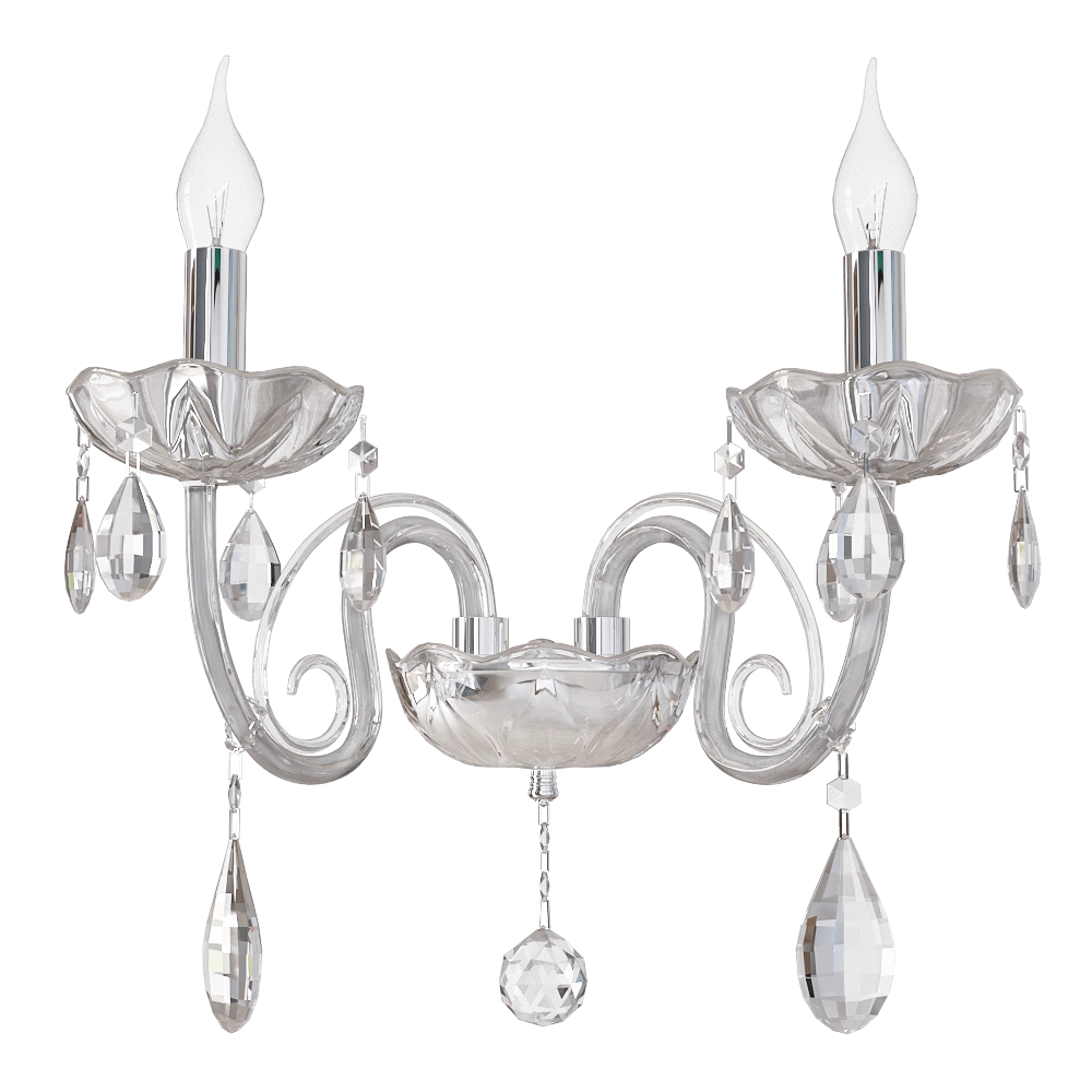 CRYSTAL LUX - Wall lamp Glamor AP2 3D Model