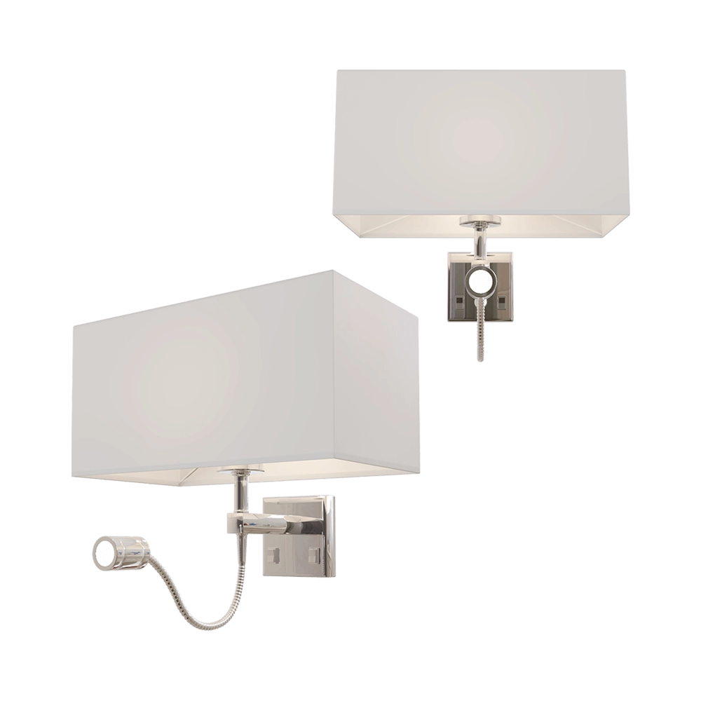 CRYSTAL LUX - Wall lamp JEWEL AP2 WH 3D Model