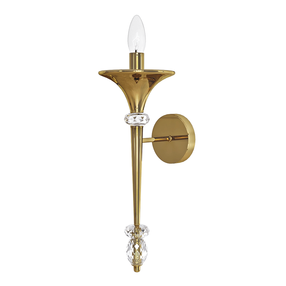 CRYSTAL LUX - Wall lamp Miracle AP1 bronze 3D Model