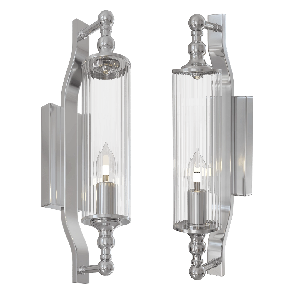 CRYSTAL LUX - Wall lamp Tomas AP1 Chrome 3D Model