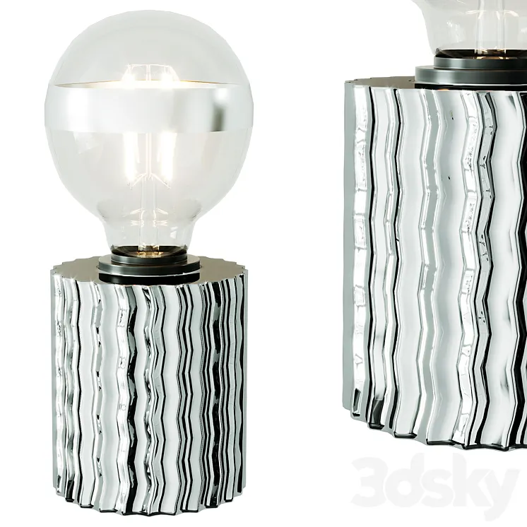 Crystal smoke tischleuchte 3D Model Free