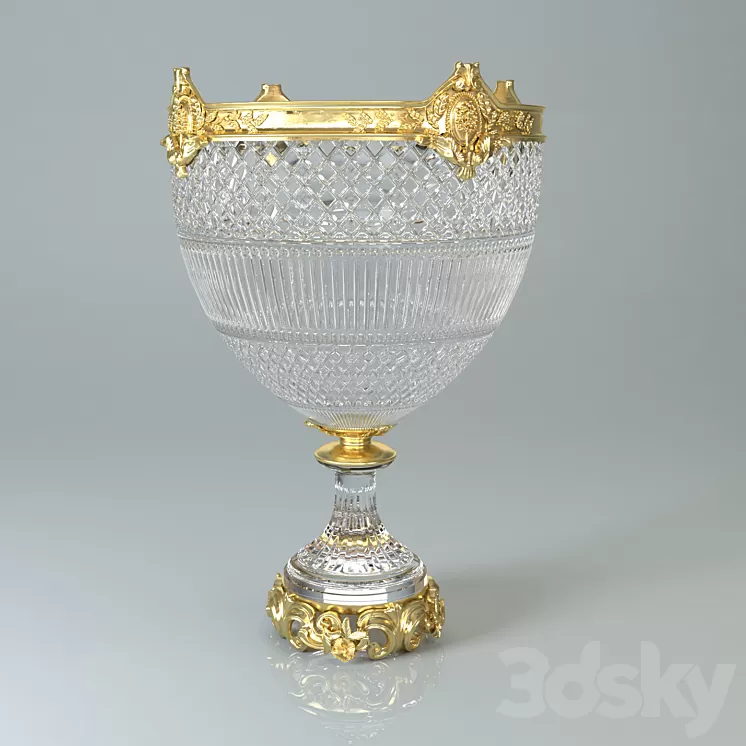 Crystal Vase 3D Model