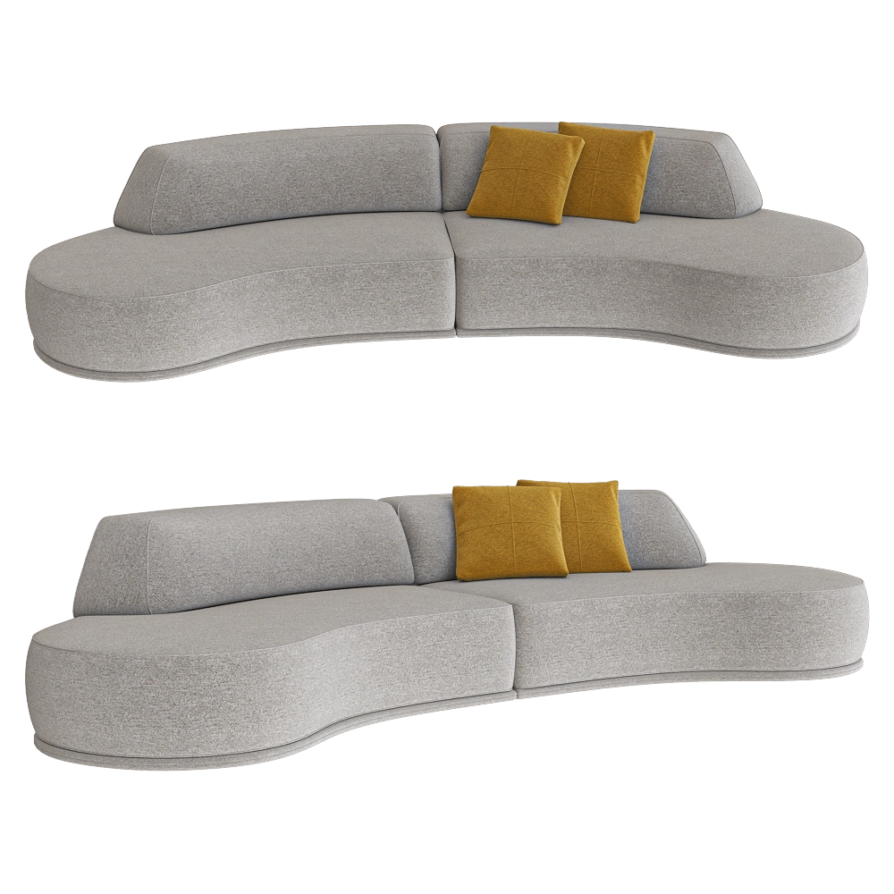 CTS salotti - Диван Bagutta 03 3D Model