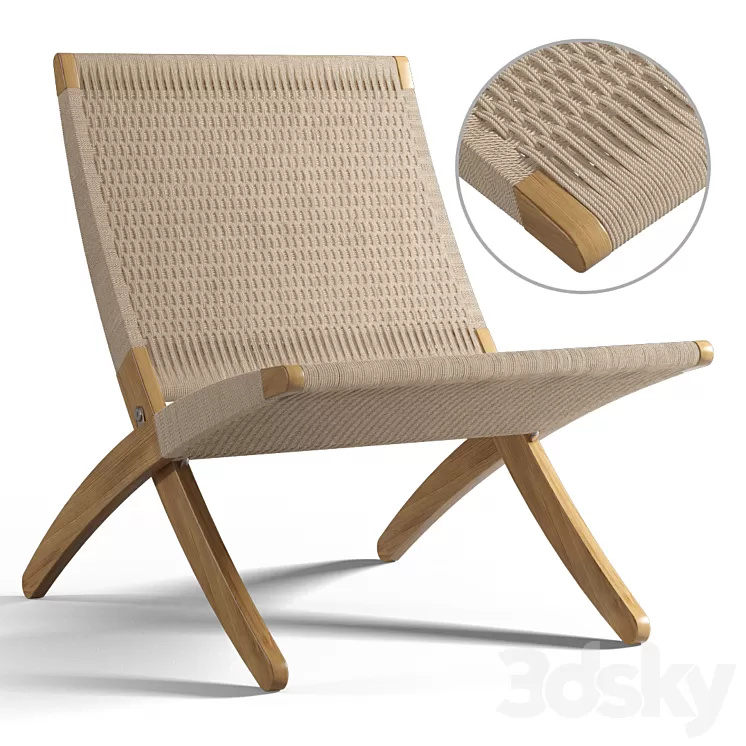 Cuba chair 3D Model