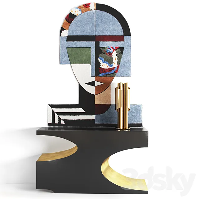 Cubisme decorative set Free Download