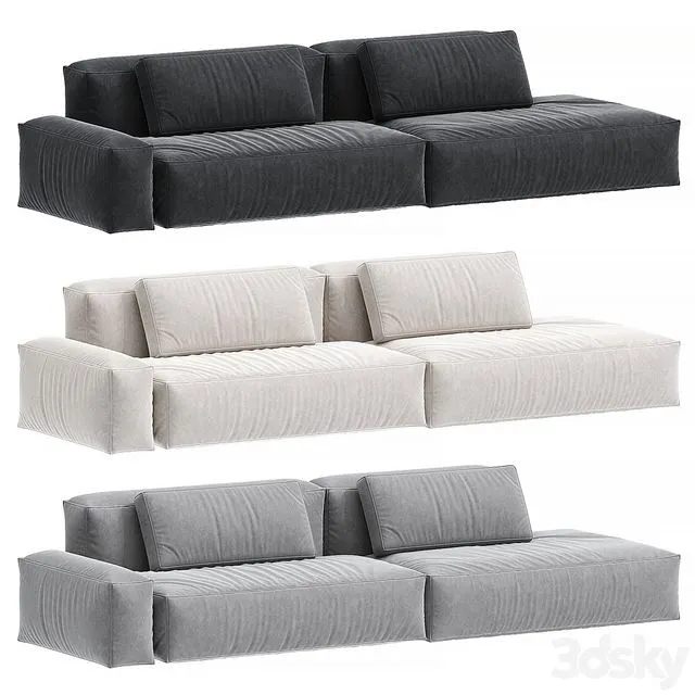 Cubotto sofa 3D Model