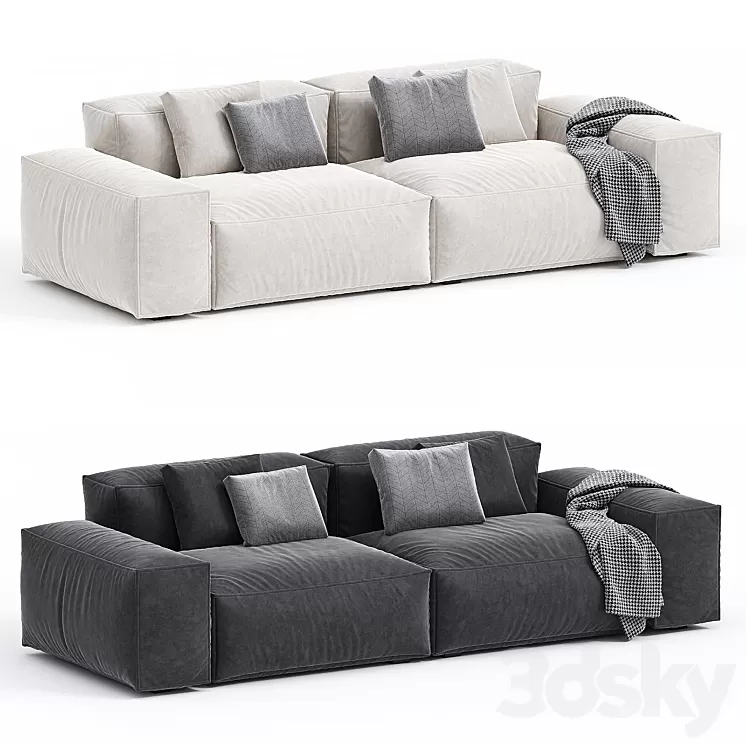 Cubotto sofa 3D Model Free
