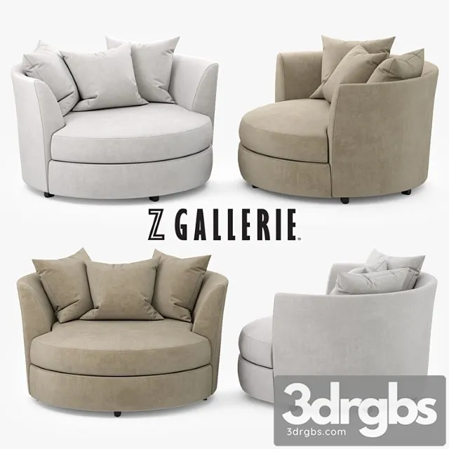 Cuddler chair 3D Model Free