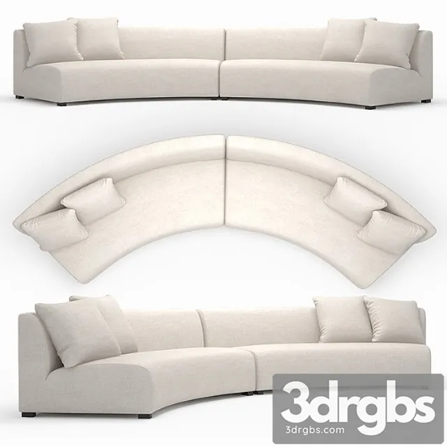 Cue curve sofa