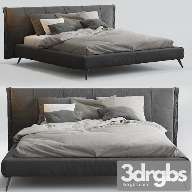 Cuff bed bonaldo 2 3D Model Free