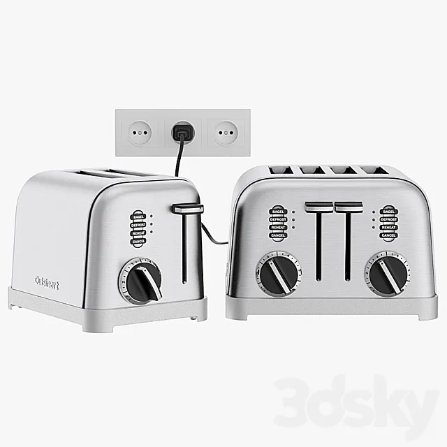 Cuisinart Classic Toasters 3D Model