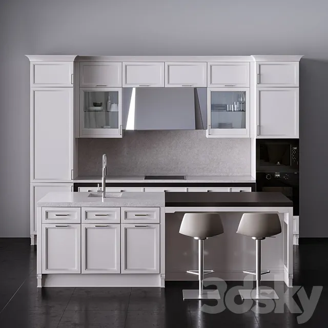 Cuisine Aster Avenue 3D Model