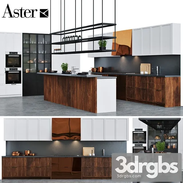 Cuisine aster cucine factory 3D Model Free