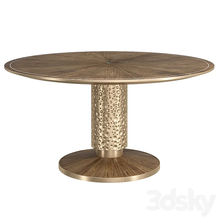 Culinary Circle Caracole Table 3D Model Free