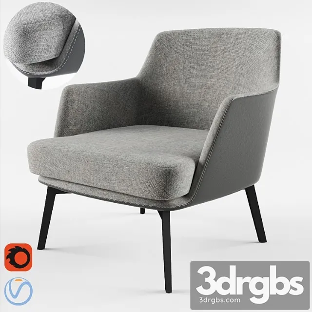 Cullen Lounge chair 3D Model Free