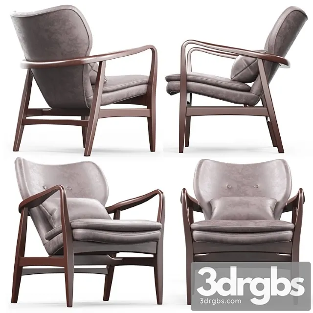 Cult living hampton armchair 3D Model Free