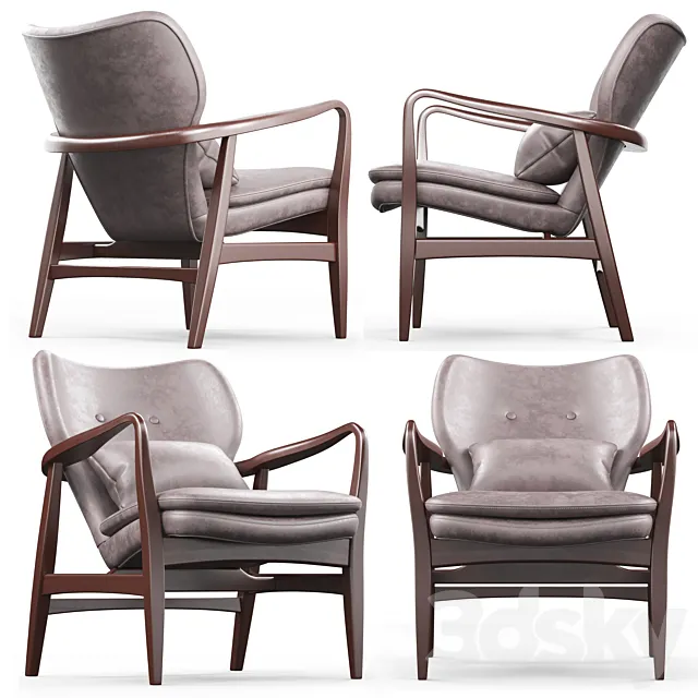 Cult Living Hampton Armchair 3D Model