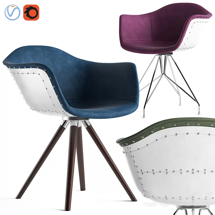 Cult Living Moda Aviator Chair 3D Model