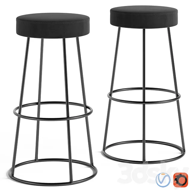 Cult Living Truss Stool 3DModel