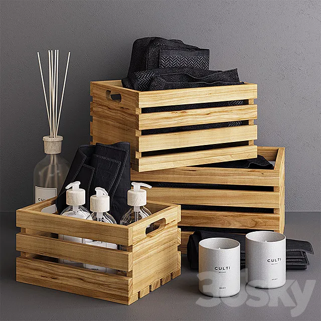 Culti & Eucalyptus Boxes 3DModel