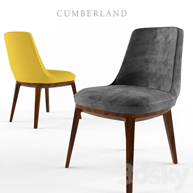 cumberland clover chair 3D Model