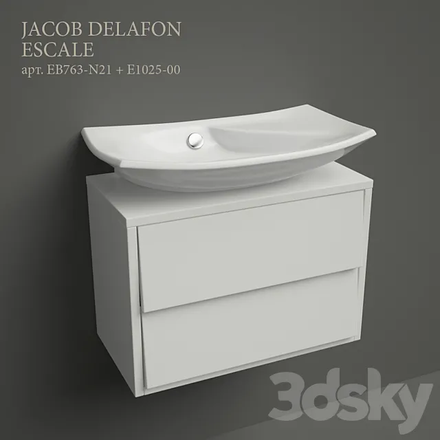 Cupboard and sink 3DModel