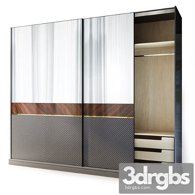 Cupboard Harmony Wardrobe By Medusa Home 3D Model Free