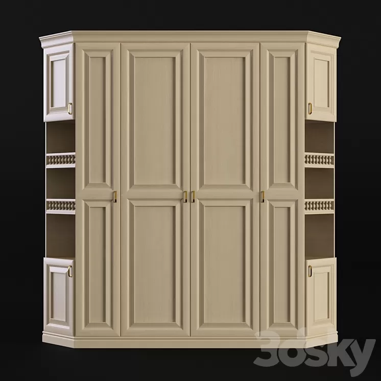 Cupboard. Sameba 3D Model