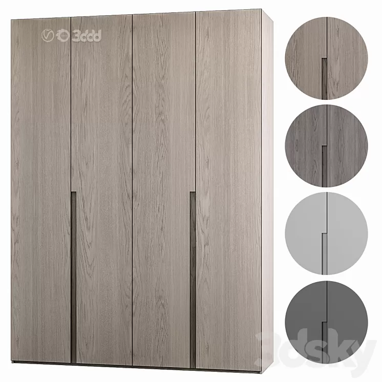 Cupboard Set 18 3D Model Free