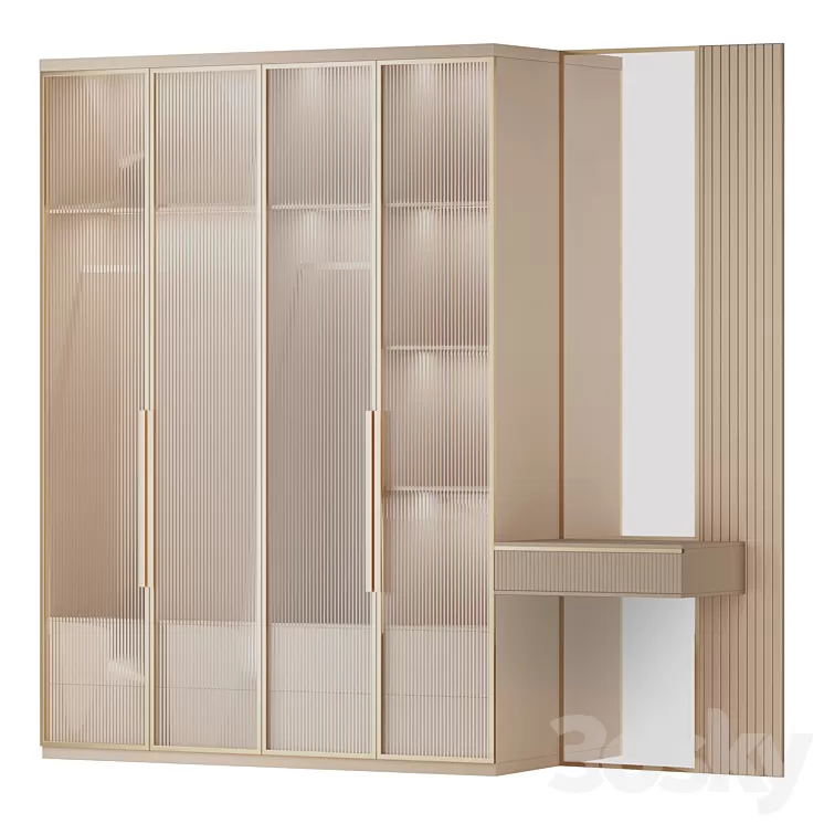 Cupboard set 6 3D Model Free