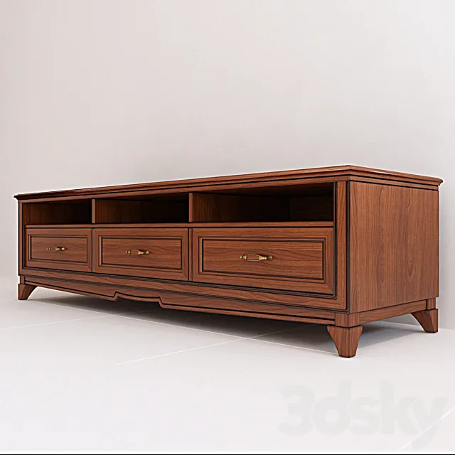 Cupboard TV Zancanella Renzo 3DModel