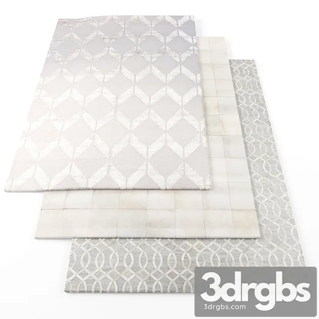 Curated kravet rugs3 3D Model Free